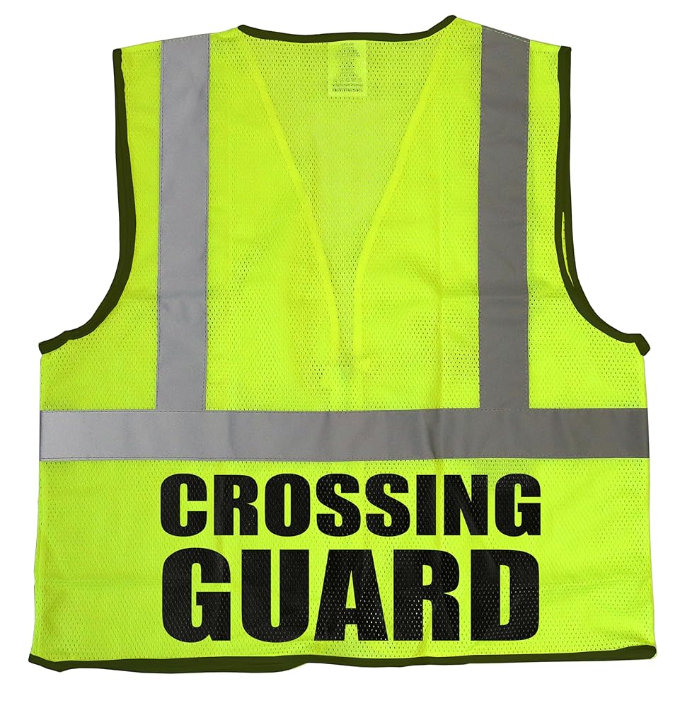 Amazon.com: Conspiracy Tee Crossing Guard Mesh vest, traffic